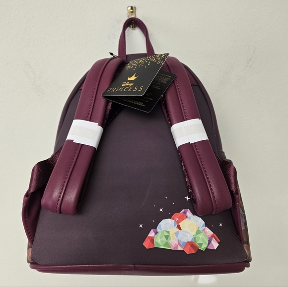 Loungefly Disney Snow White Seven Dwarfs Mine Cart Backpack